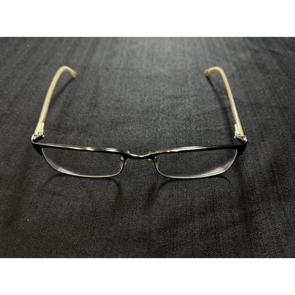 Versace Eyeglass Frames MOD 1174 1256 Black Gunmetal Greca 53-18 140 Italy
